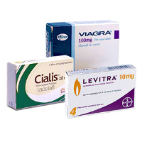 Commande d'un kit de test incluant du Viagra, du Cialis et du Levitra